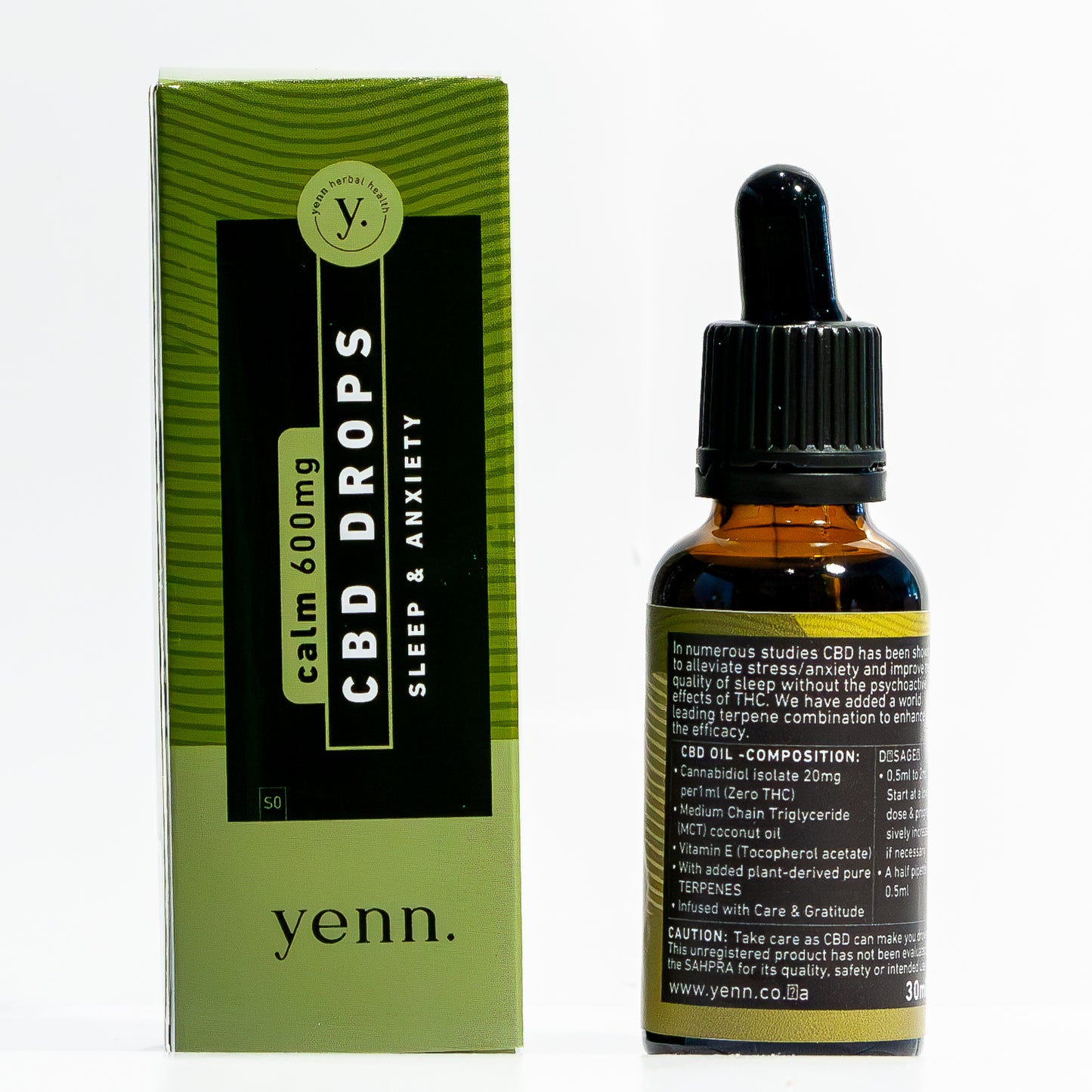 CBD CALM - 600mg Drops