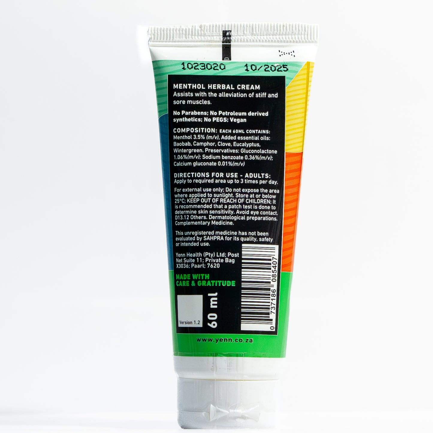 Menthol Cream