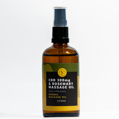 Massage Oil - Rosemary / CBD 300mg