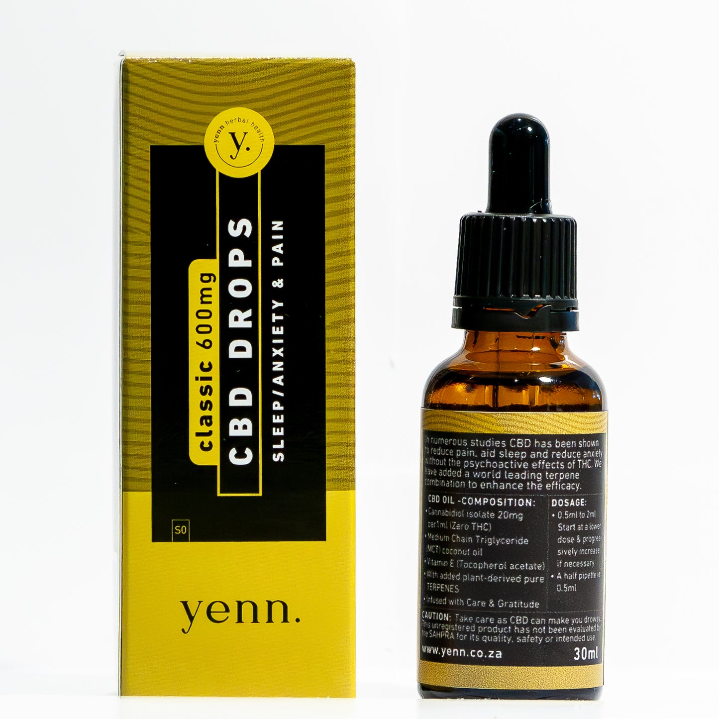 CBD CLASSIC - 600mg Drops